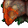 blackened flower