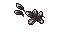 black crystals