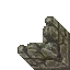 broken stone wall
